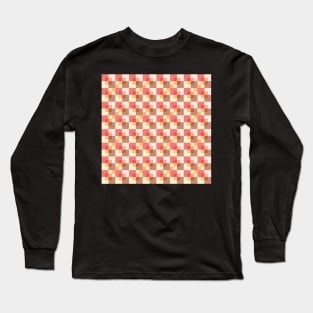 Boho Checkerboard Long Sleeve T-Shirt